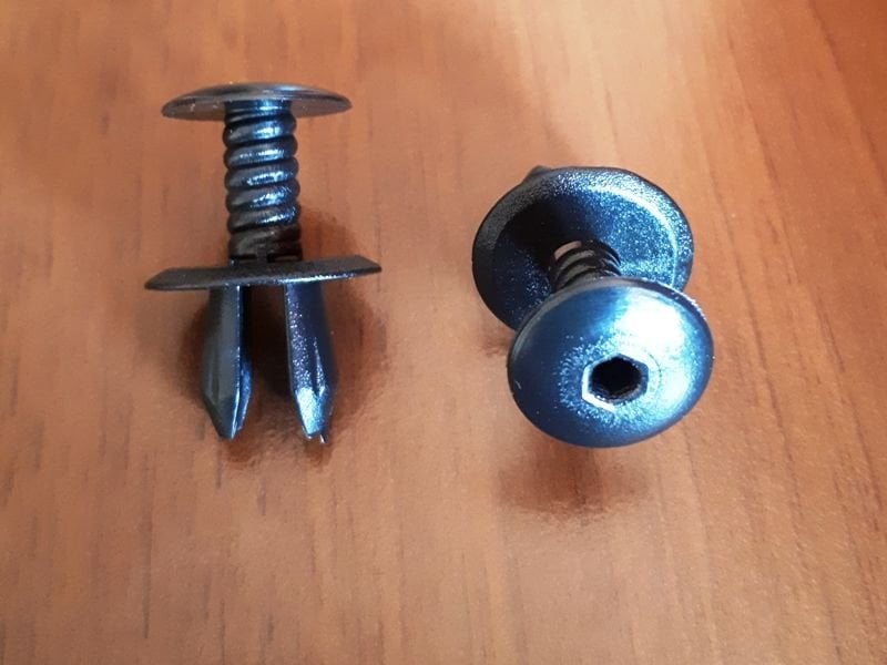 Volkswagen Transporter T4 T5 T6 Kapı Döşeme Klipsi 10 Adet 701867299